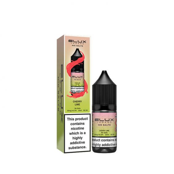 Elux Nic Salt (Legend Salts) E-Liquids - Cherry Lime - 20mg